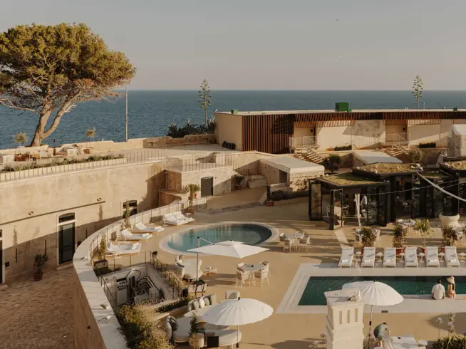 Pool Deck Mamula Island Boka Bay Montenegro 06